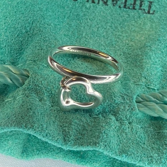 Tiffany & Co. Jewelry - RARE Elsa Peretti Open Heart Earrings and ring